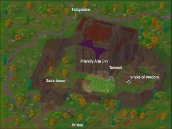 Map of Friendly Arm Inn